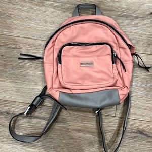 Pink Calvin Klein backpack small